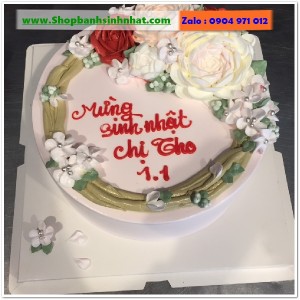 Bánh Sinh Nhật Đẹp - TK62